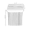 Vintiquewise Square Coconut Sticks Collapsible Waterproof Laundry Hamper with Lid and Handles for Easy Carrying QI004430-N_SQ - alternate 6